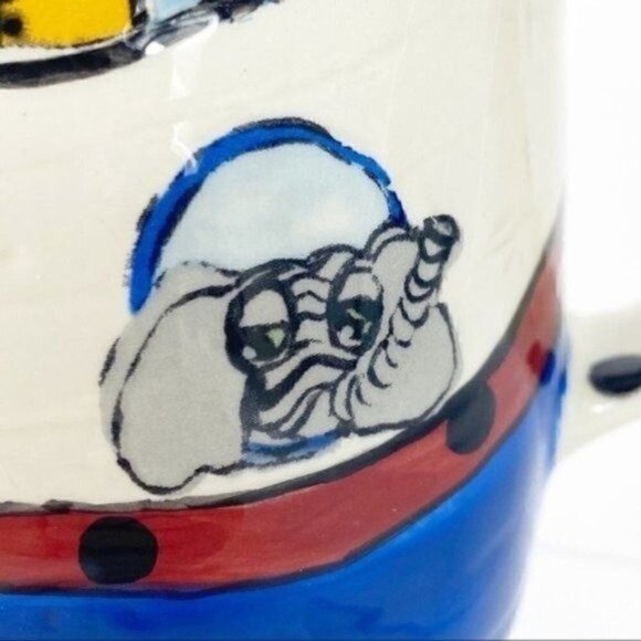 Lynda Corneille Signed Noah’s Ark Safari Mug Cup 14 Oz - Picture 7 of 10